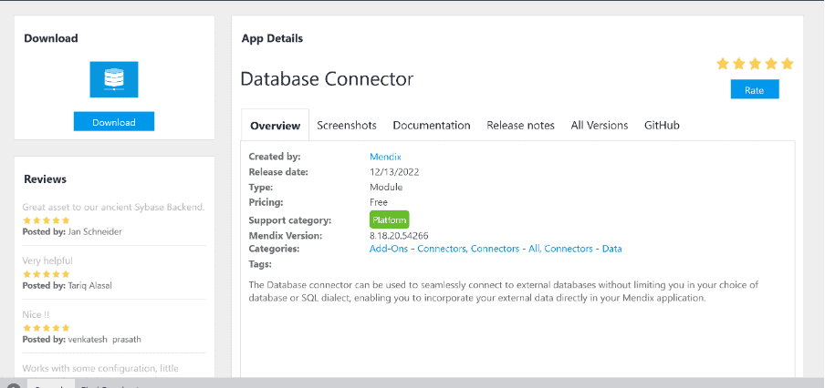 Download Database Connector