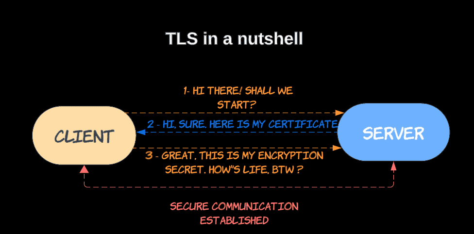 LS diagram-TLS Handshake
