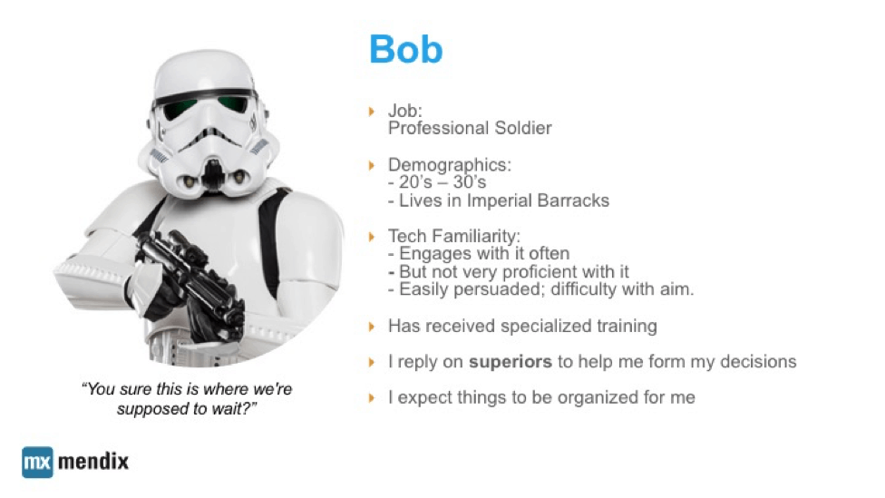 Bob the Storm Trooper Profile