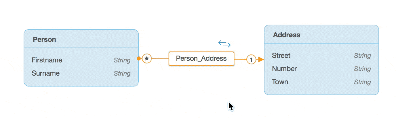Intuitively Swap Association Direction When Setting Up Domain Modeler Screenshot