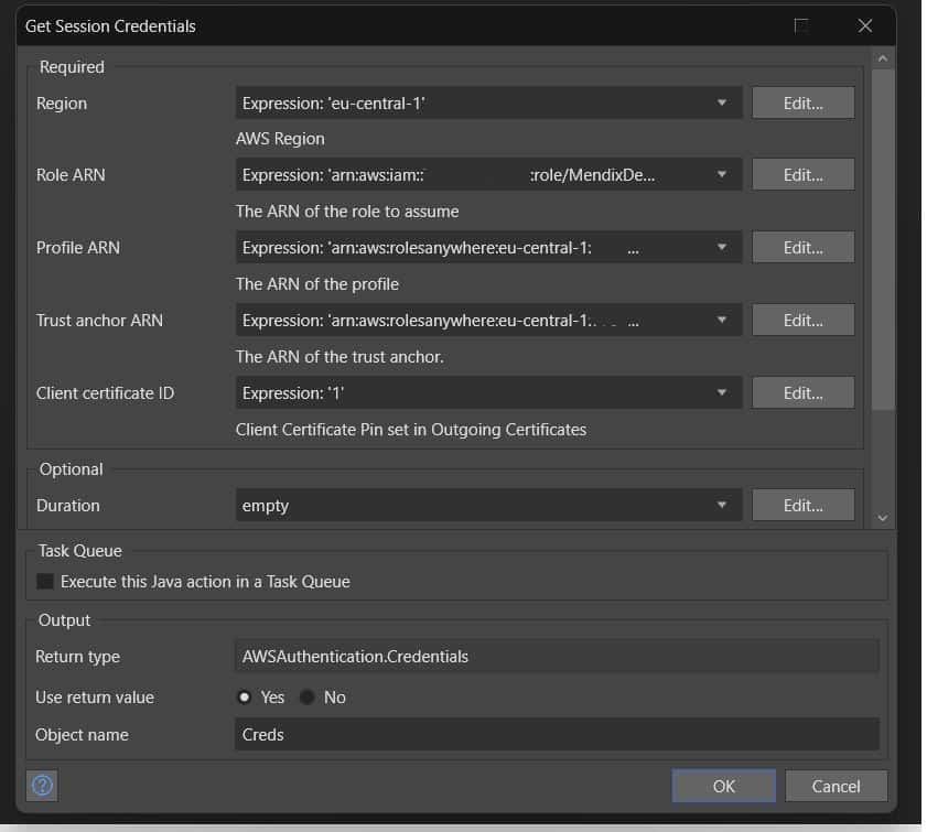 Image showing Configuring AWS connector