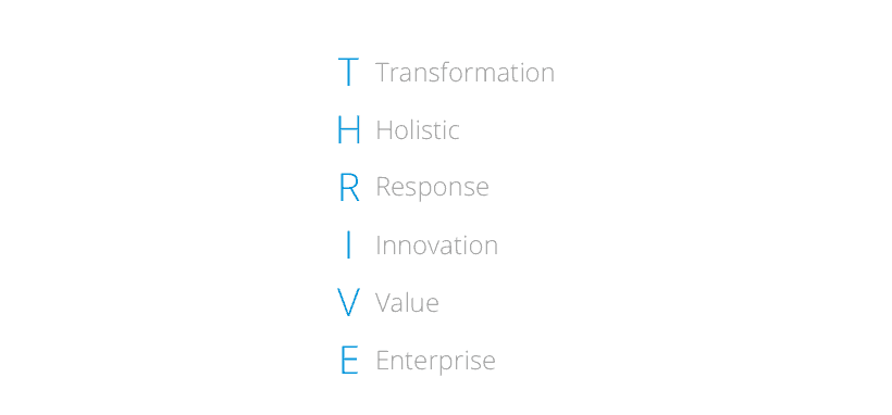 Transformación, Holístico, Respuesta, Innovador, Valor, Empresa