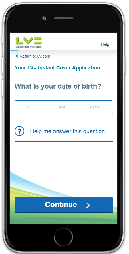 LV= Application Screenshot