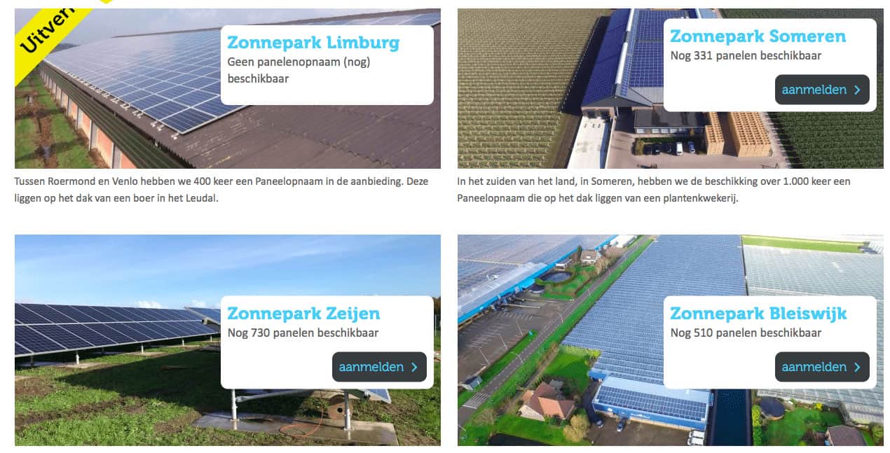 Vrijopnaam Solar Arrays in Netherlands