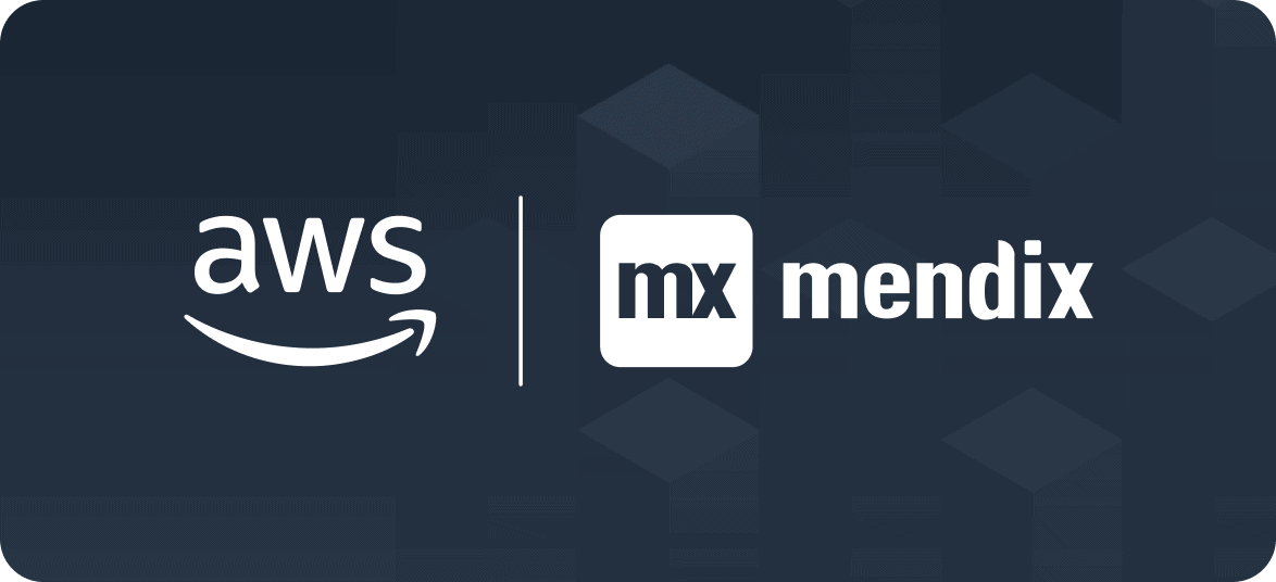 AWS and Mendix logo
