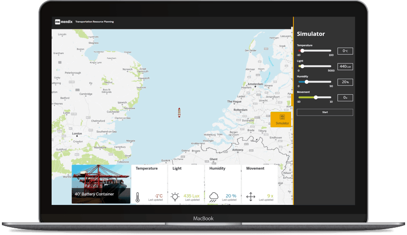SAP IoT Example Screenshot
