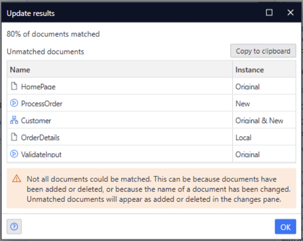 Module updates while retaining customizations for older modules