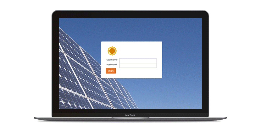 Solar Industry App with Integrations with Company ERP and CRM