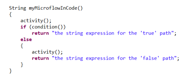 screenshot of code