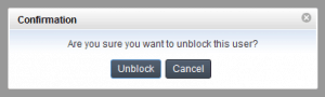 Unblock User